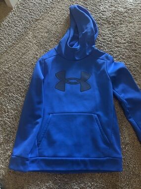 Under Armour Royal Blue Hooded Pullover